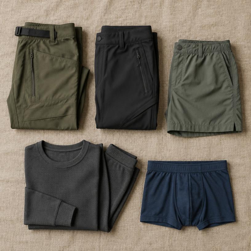 Illustrative trousers, shorts & underwear